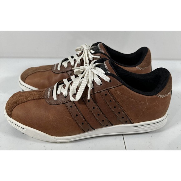 adidas Shoes Adidas Adicross 2 Golf Shoes Mens Brown Leather Lace